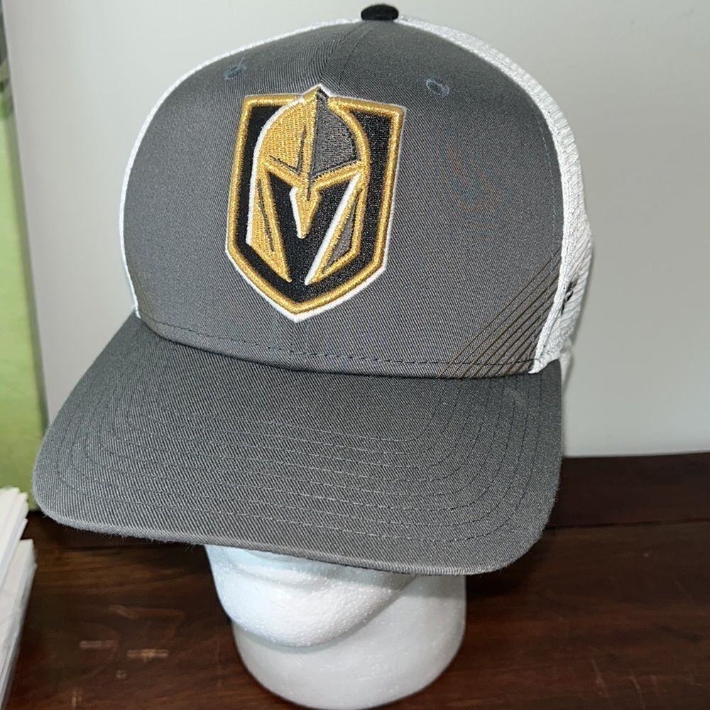 New Fanatics Las Vegas Golden Knights NHL trucks adj mesh SnApback cap hat